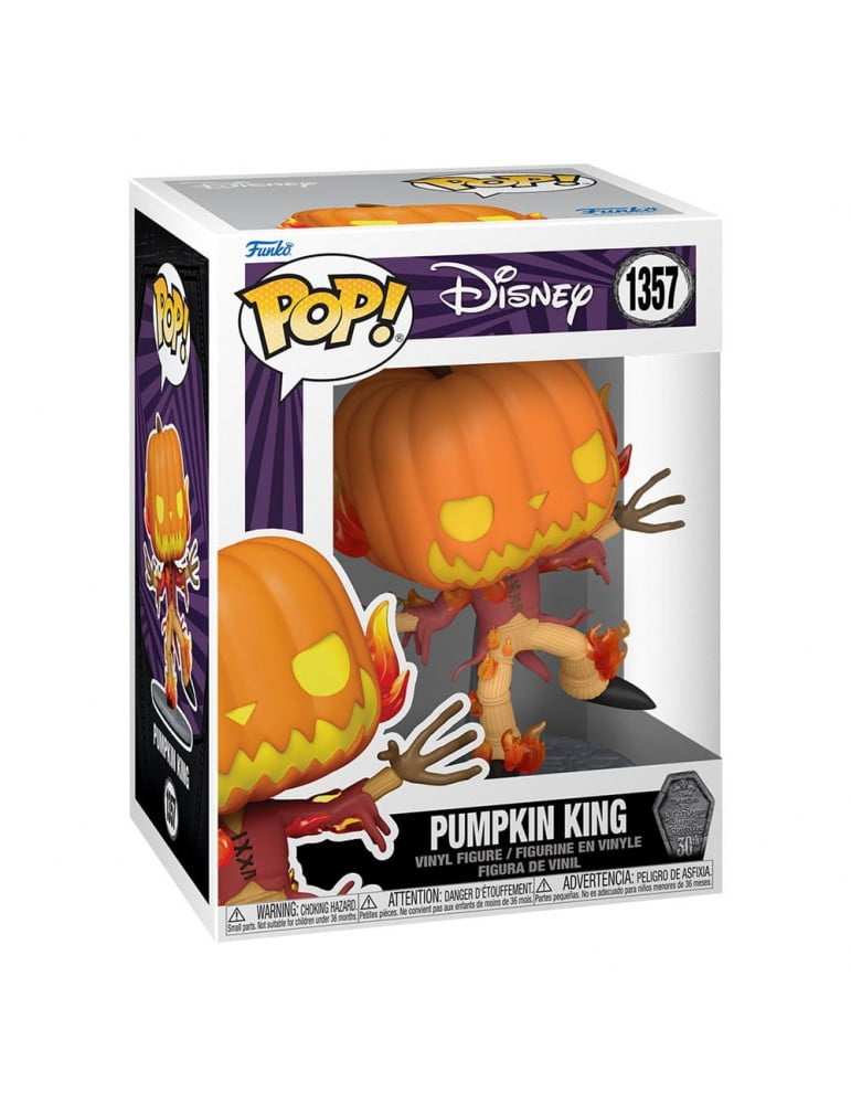 Funko POP! Disney:The Nightmare Before Christmas - Pumpkin King 30th Anniversary