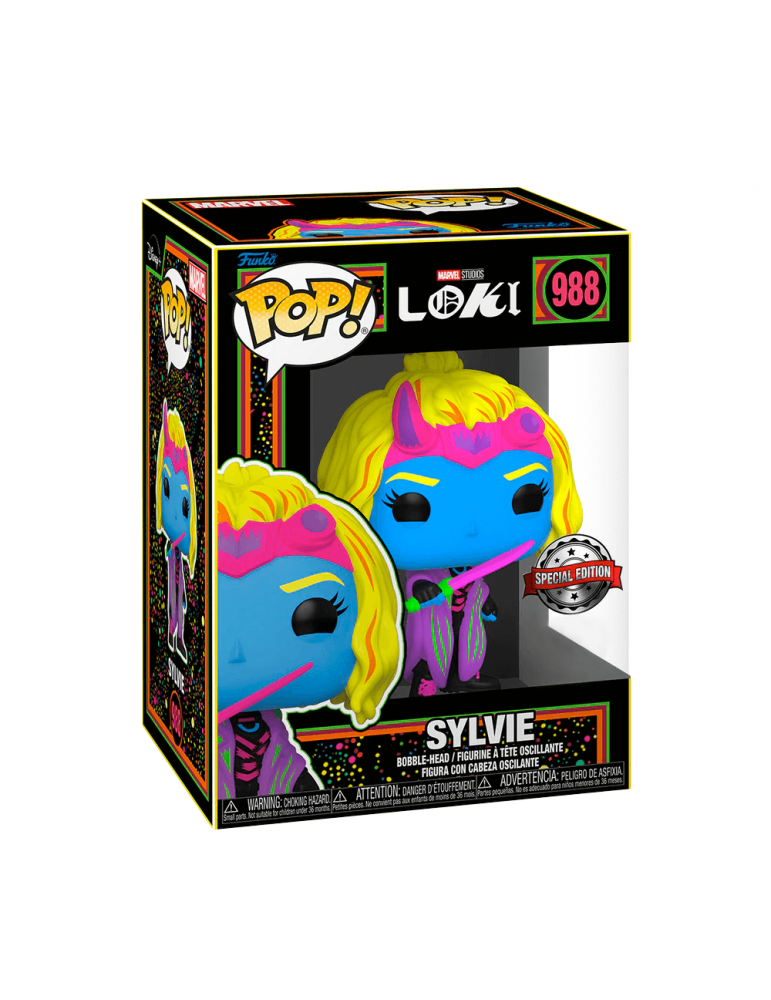 funko-pop-marvel-loki-sylvie-black-light-988-bobble-head-exclusive