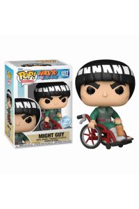 Funko POP! Animation:Naruto Shippuden – Might Guy-White Chrome - Special Edition #1412