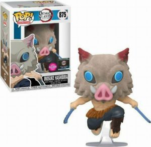 Funko POP! Demon Slayer: Kimetsu no Yaiba - Inosuke Hashibira Masked (Flocked) #875 (Special Edition)