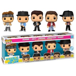 Funko POP! Rocks: New Kids on the Block - Donnie-Joey-Jordan-Jonathan-Danny - Special Edition 5-Packs