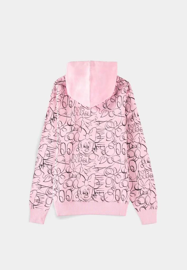 Difuzed - Disney-Mickey Mouse - Minnie Mouse Kids hoodie-sweater Pink-Kangaroo pocket