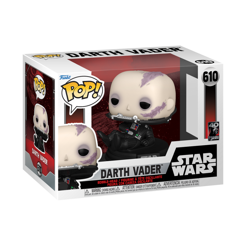 Φιγούρα Funko POP! Star Wars: Return of the Jedi - Darth Vader (Unmasked) #610