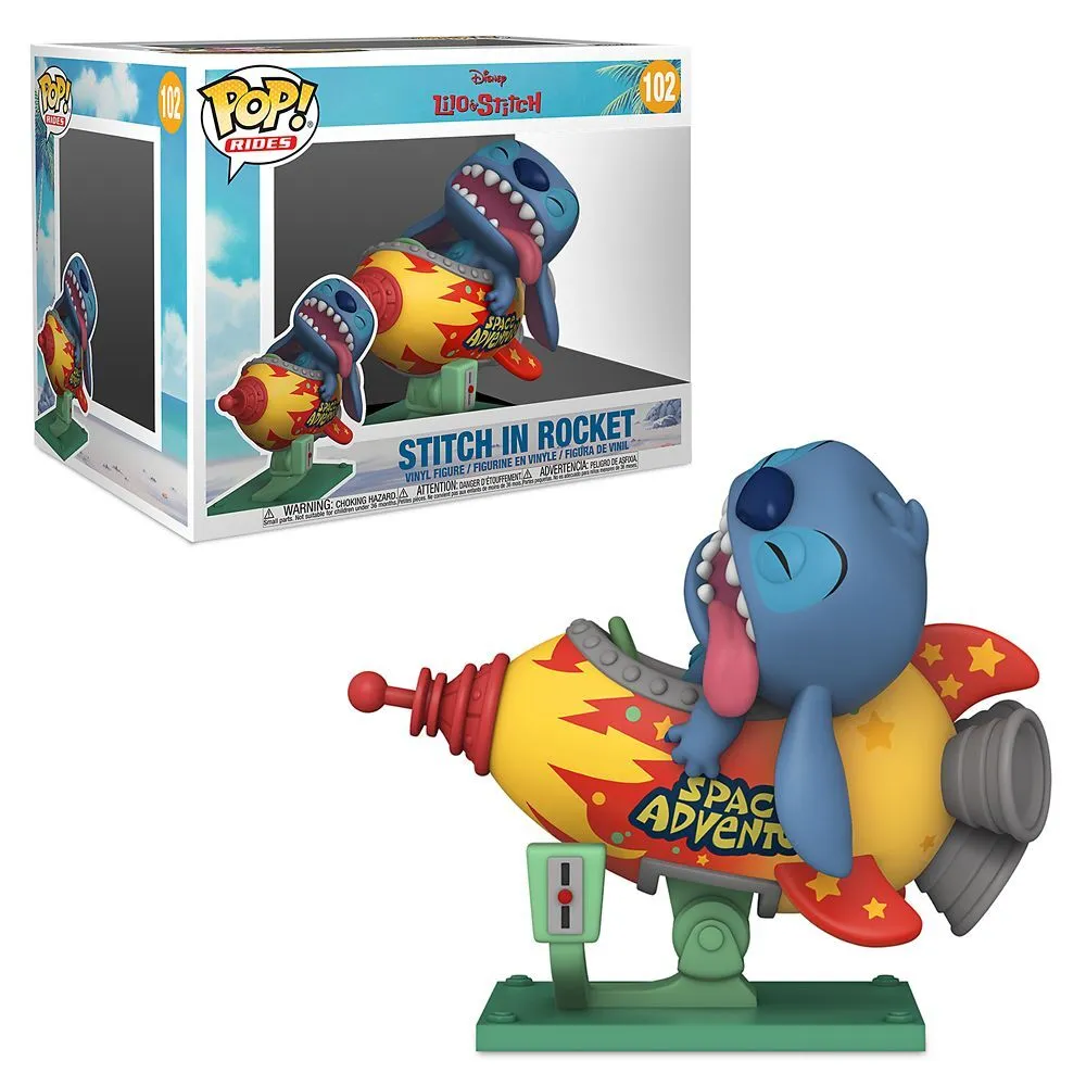 Funko POP!Rides Disney: Disney Lilo & Stitch - Stitch IN Rocket #102