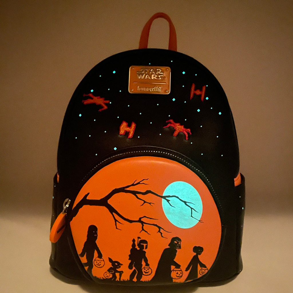 Loungefly Star Wars Group Trick or Treat Mini Backpack
