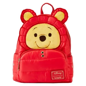 Loungefly -Disney Winnie the Pooh Rainy Day Puffer Jacket Backpack