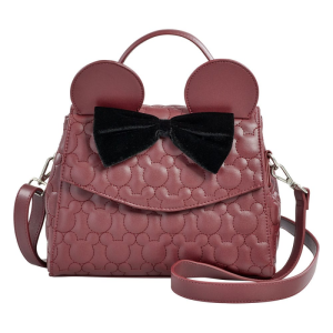 Loungefly- Disney Minnie Mouse Quilted Crossbody