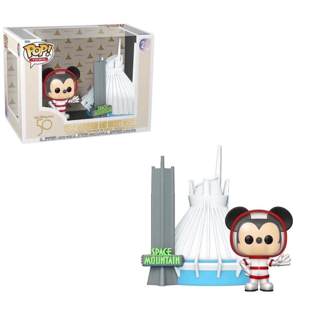 Φιγούρα Funko POP! Town: Disney 50th Anniversary - Space Mountain and Mickey Mouse-Amazon Exclusive #28