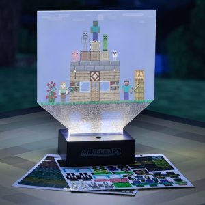 Paladone Minecraft Build a Level Light Customizable Desk Lamp