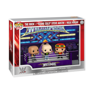 Φιγούρα Funko POP!Deluxe Moment WrestleMania 30 Opening Toast The Rock/ Stone Cold Steve Austin/ Hulk Hogan #05