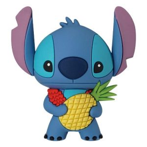 Disney: Lilo & Stitch – Stitch with Pineapple 3D Foam Magnet by Monogram