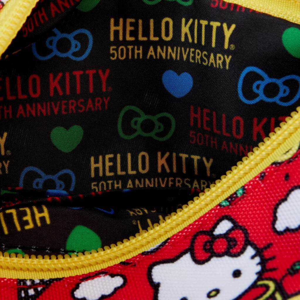 Loungefly - Hello Kitty 50th Anniversary Coin/Cosmetic Bag