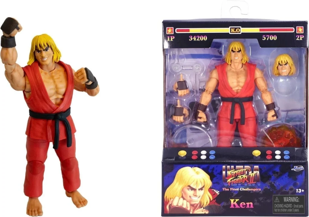 Street Fighter II: The Final Challengers - Ken - Action Figure 1/12 - 15 cm