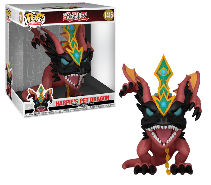 Φιγούρα Funko POP! Jumbo Animation: Yu-Gi-Oh! - Harpie's Pet Dragon #1415