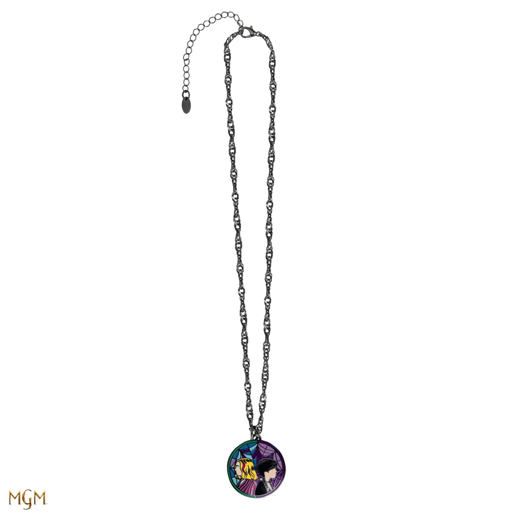 Wednesday Necklace with Pendant Enid and Wednesday