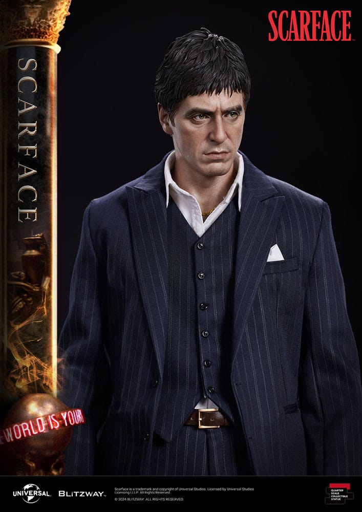 Scarface 1/4 Superb Scale Statue