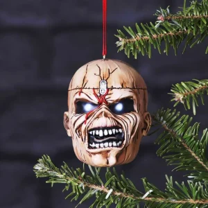 Nemesis Now Iron Maiden - Trooper Eddie Christmas Bauble - Multicolours