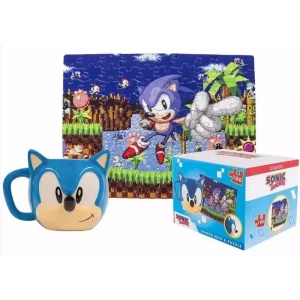 Sonic The Hedgehog Mug & Jigsaw Puzzle Set Sonic