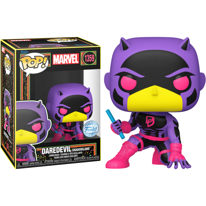 Φιγούρα Funko POP! Marvel: Daredevil Shadowland Blacklight-Special Edition #1359