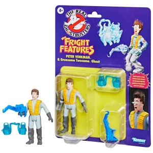 Hasbro The Real Ghostbusters Kenner Classics Action Figure Peter Venkman & Gruesome Twosome Geist
