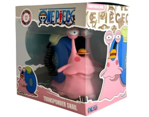 One Piece Transponder Snail money box figure 14cm