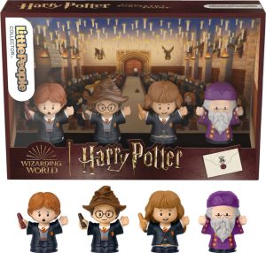 Fisher Price:Harry Potter – Little People Collector Mini Figures 4-Pack Philosopher’s Stone (6cm)
