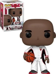Funko Pop! NBA Basketball: Bulls – Michael Jordan (White Warm-Ups) Special Edition #84