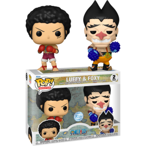 Φιγούρα Funko POP! Animation: One Piece - Luffy & Foxy -Special Edition 2-Pack