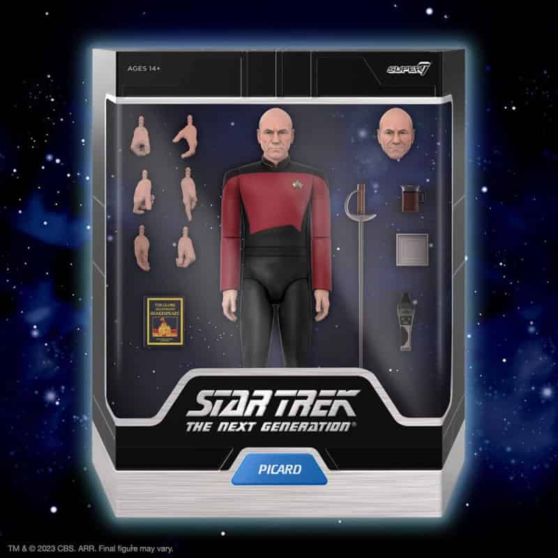 Φιγούρα Δράσης Star Trek: Star Trek: The Next Generation Ultimates - Captain Picard(18cm)