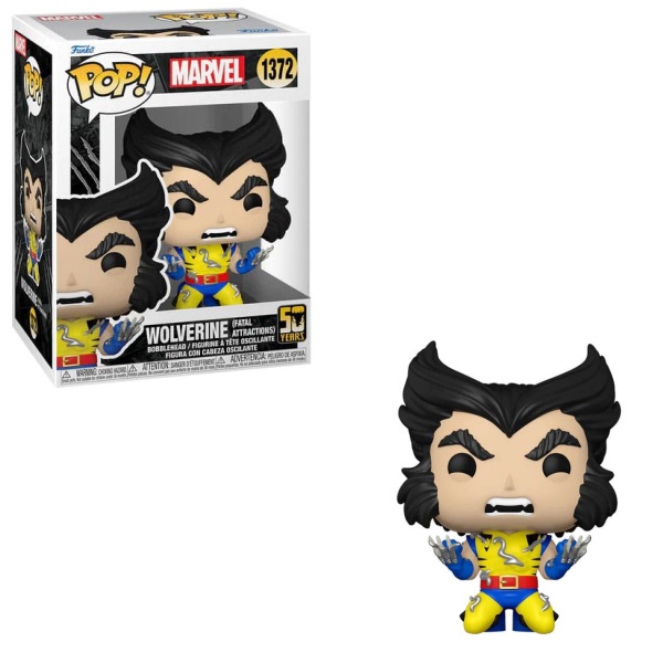 Φιγούρα Funko POP!Marvel:Wolverine 50th – Ultimate Wolverine w/ Adamantium #1372