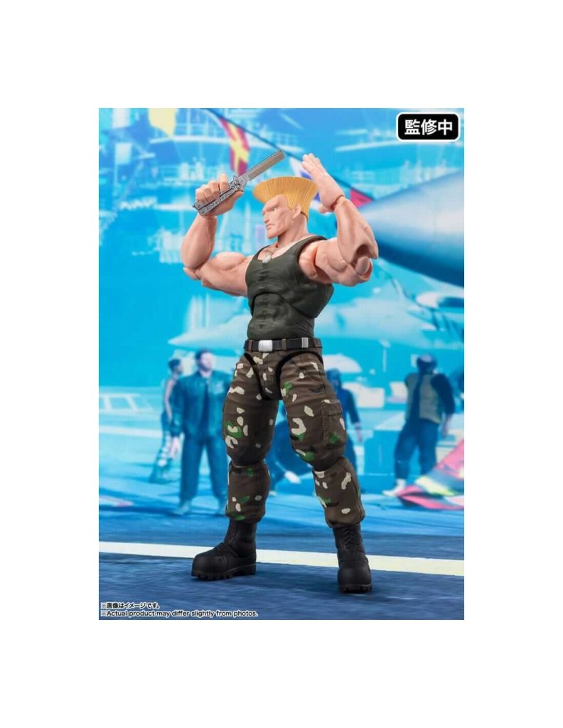 Bandai S.H.Figuarts Street Fighter 6: Guile Outfit 2 Action Figure Set