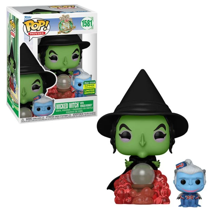 Φιγούρα Funko POP Movies: The Wizard of Oz – Wicked Witch with Winged Monkey-Convention Limited Edition #1581