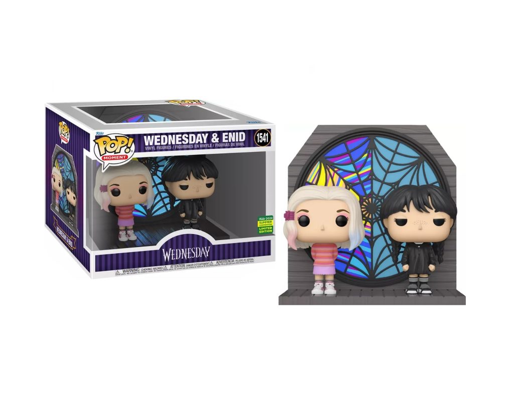 Φιγούρα Funko POP! Television: Moment: Wednesday – Wednesday & Enid-Funko 2024 Summer Convention – Limited Edition #1541