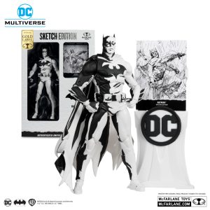 McFarlane Toys DC Multiverse Gold Label Collection:Batman Action Figure [Sketch Edition, Hush]