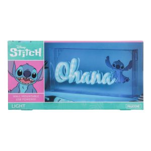 Disney: Lilo & Stitch - Ohana Neon LED Φωτιστικό (31cm)