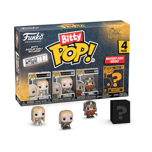 Φιγούρες Funko Bitty Pop! :The Lord of the Rings - Galadriel, Legolas, Gimli & Chase Mystery 4-Pack