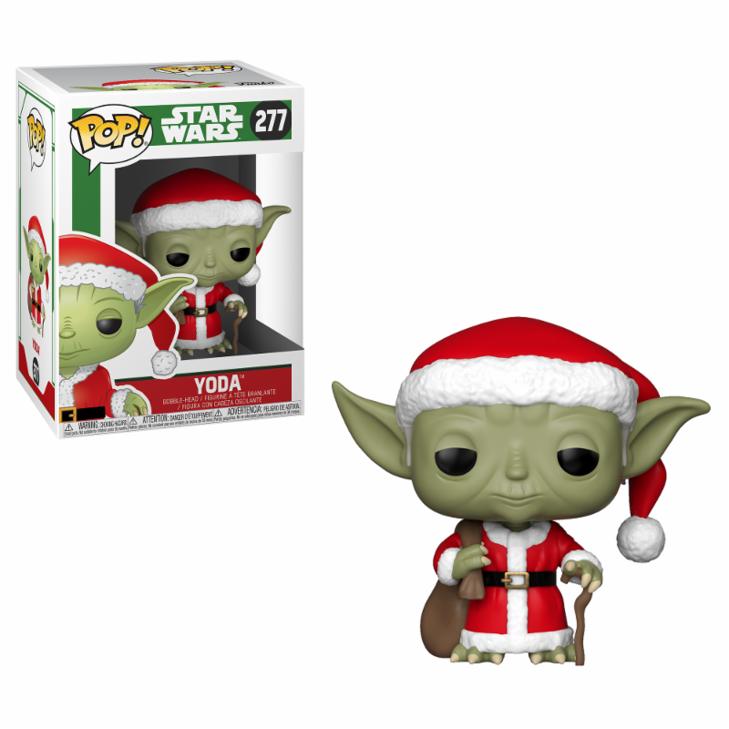 Φιγούρα Funko POP!Star Wars: Holiday - Santa Yoda #277