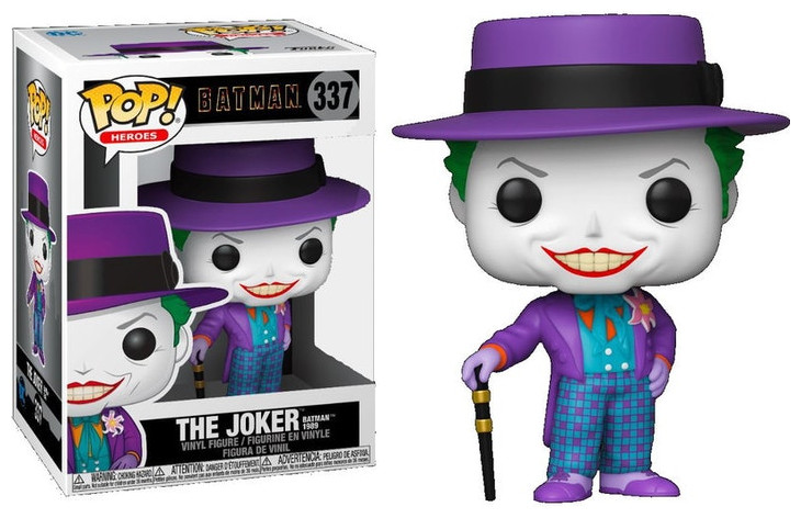 Φιγούρα Funko POP! DC Heroes: Batman 1989 - The Joker with Hat #337
