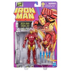 Hasbro Marvel Legends Retro Iron Man Model 20 Action Figure (15cm)
