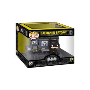 Φιγούρα Funko POP! Batman 85th Anniversary POP Moments Deluxe Vinyl Figures Batman in Batcave 9 cm