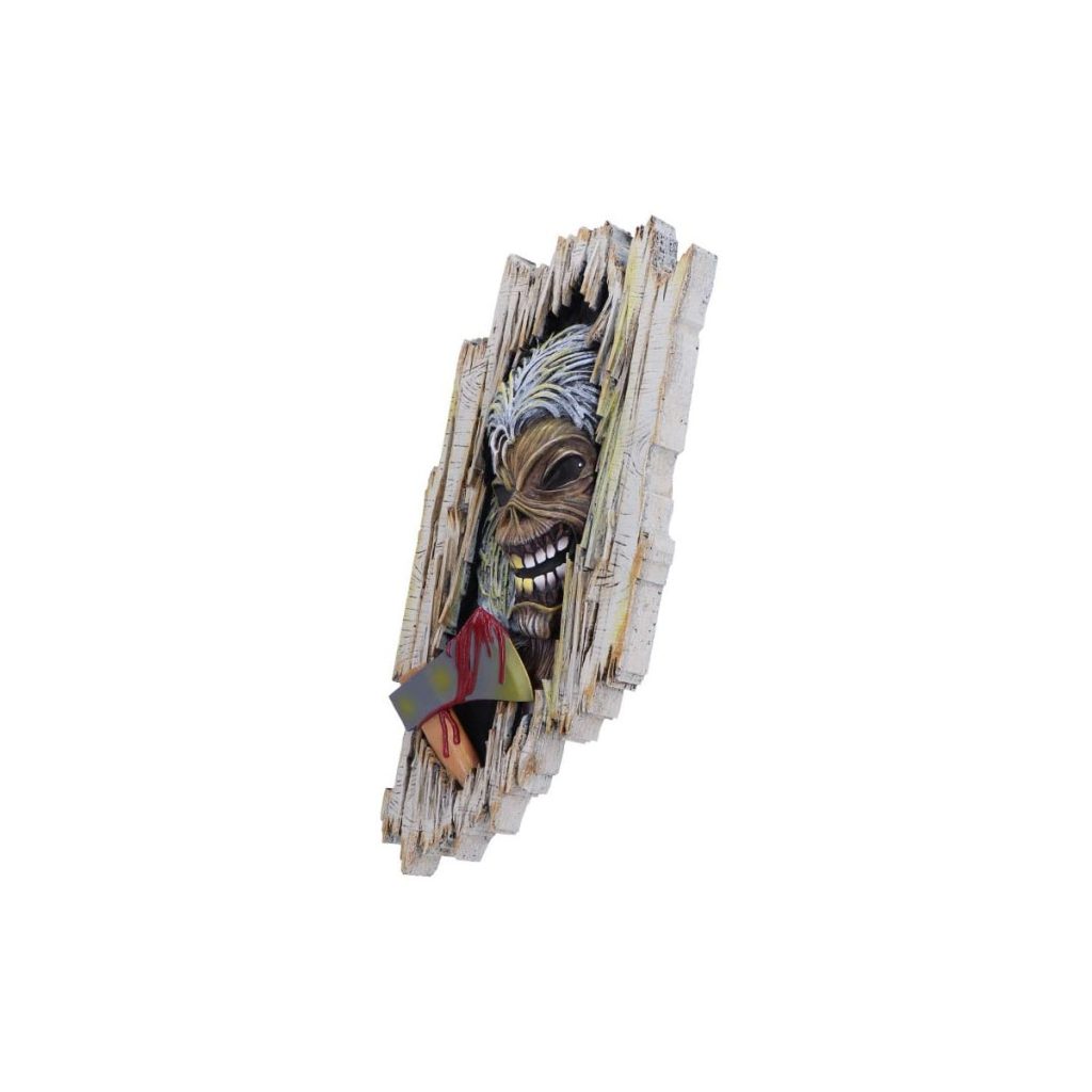 Nemesis Now Iron Maiden Killers Resin, Cream, Iron Maiden Home Decor, Cast in the Finest Resin, Expertly Hand-Painted Wall decoration 30.5cm