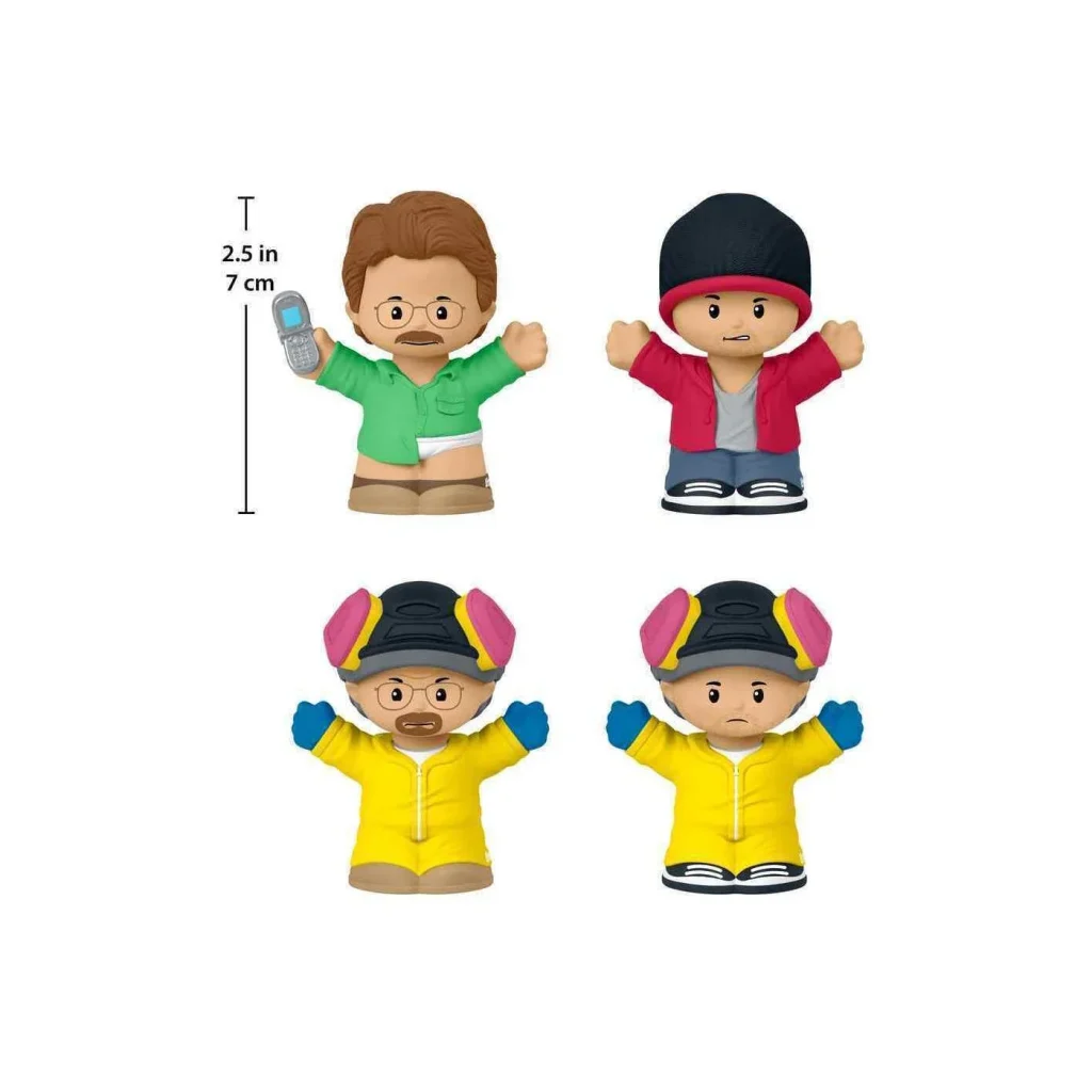 Fisher Price: Little People Collector-Breaking-Special Edition HVG71 – Mini Figures 4-Pack (6cm)