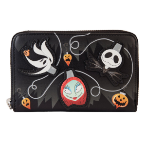 Loungefly Disney Nightmare Before Christmas Tree String Lights Glow wallet