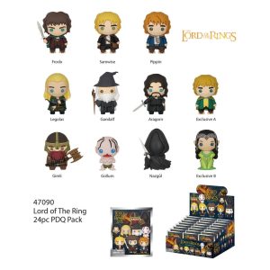 Monogram Φιγούρα μπρελόκ Lord of The Rings PVC Bag Clips - Random Pack