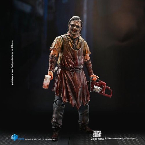 Texas Chainsaw Massacre 2003: Exquisite Mini - Thomas Hewitt Slaughter Version 1/18 Action Figure (11cm)