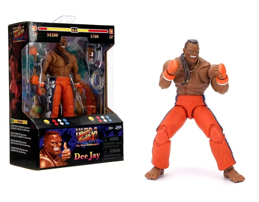 Ultra Street Fighter II: The Final Challengers Action Figure 1/12 Dee Jay 15 cm