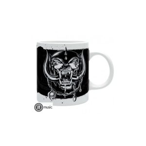 Start your day right and loud with this rocking Motörhead mug by GB Eye featuring the iconic War pig logo. - Mug in high quality ceramic. Standard size (320ml) - Packaging: window-box. - Dishwasher and micro-wave safe.