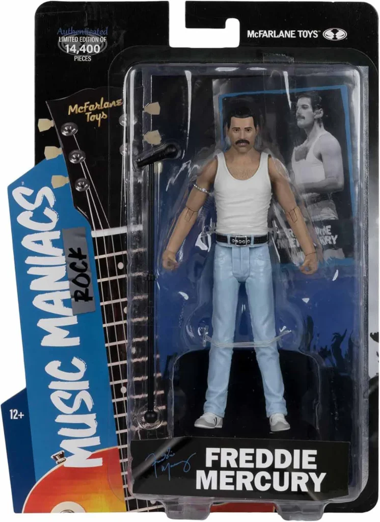 Music Maniacs Rock Action Figure Freddy Mercury 15 cm