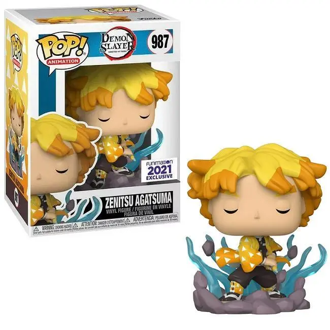 Φιγούρα Funko Pop! Animation: Demon Slayer Kimetsu No Yaiba – Zenitsu Aganuma (Transforming) (Special Edition) #987 Vinyl Figure