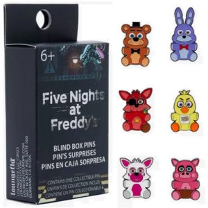 Funko LOUNGEFLY Pin: Five Nights at Freddy’s – Blind Character Mystery Box Pin